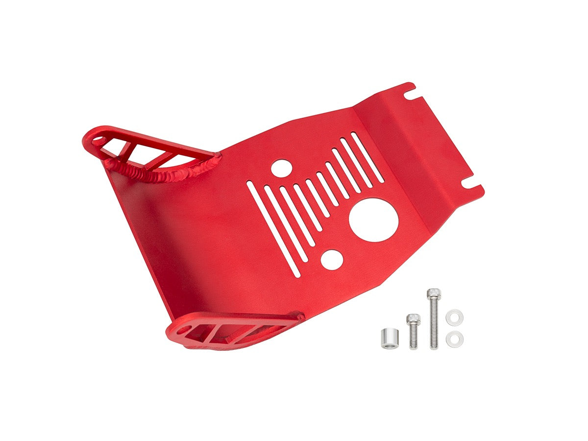 TB Parts Aluminum Skid Plate - Red – KLX110